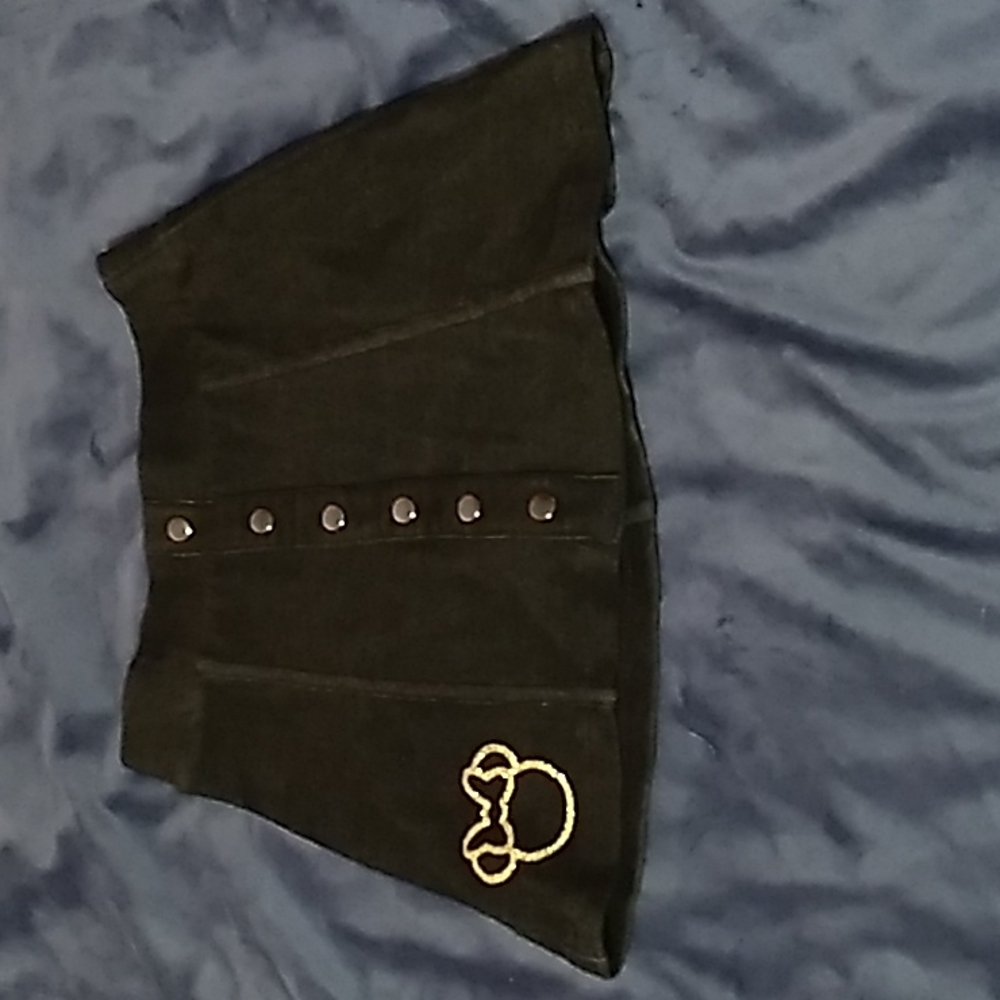 Disney Black Skort Skirt Size 5 Girls